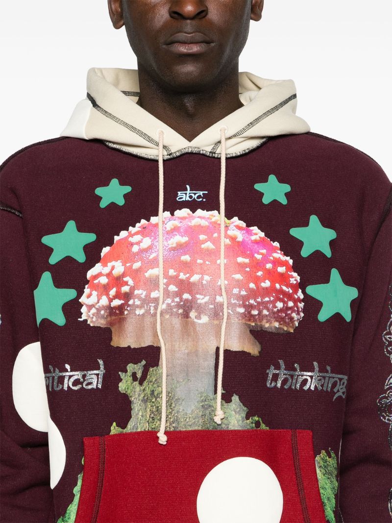 Red Planet Saving Information Fungi Hoodie
