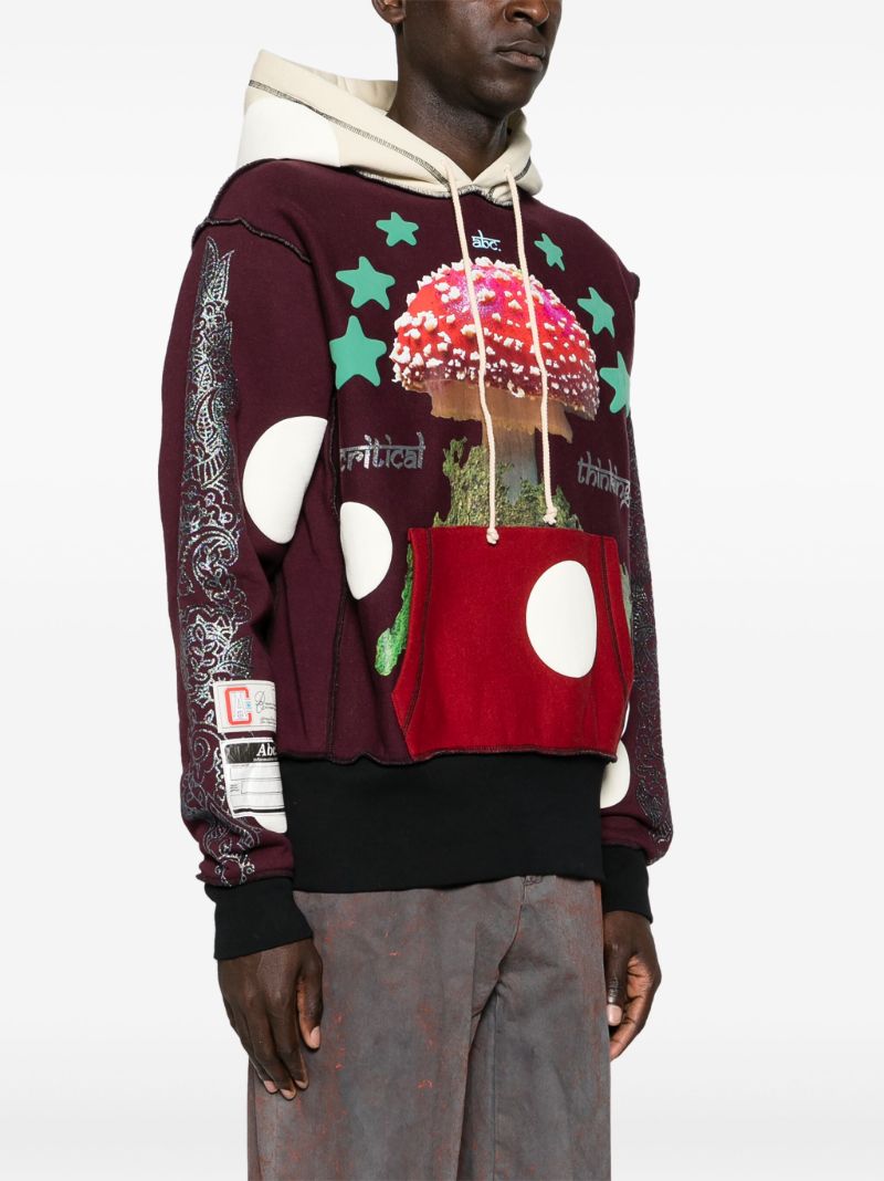 Red Planet Saving Information Fungi Hoodie