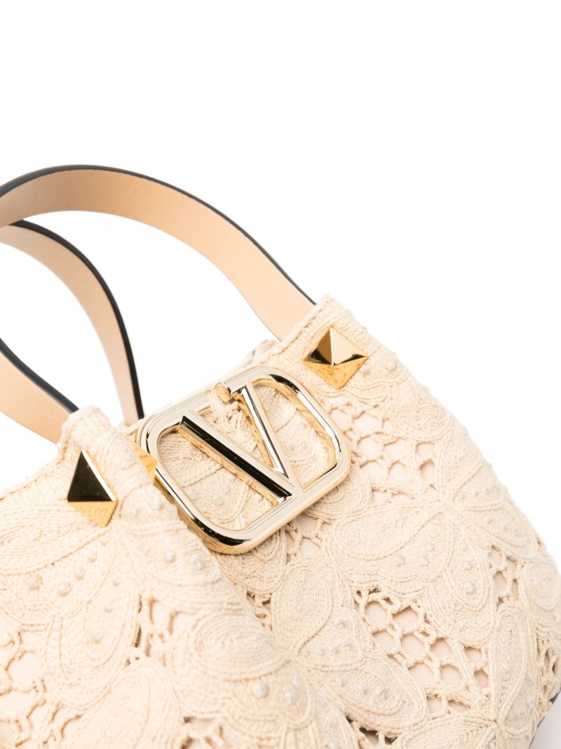 Medium Lace Tote Bag