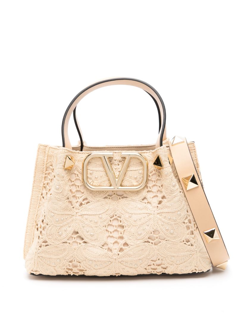 Medium Lace Tote Bag