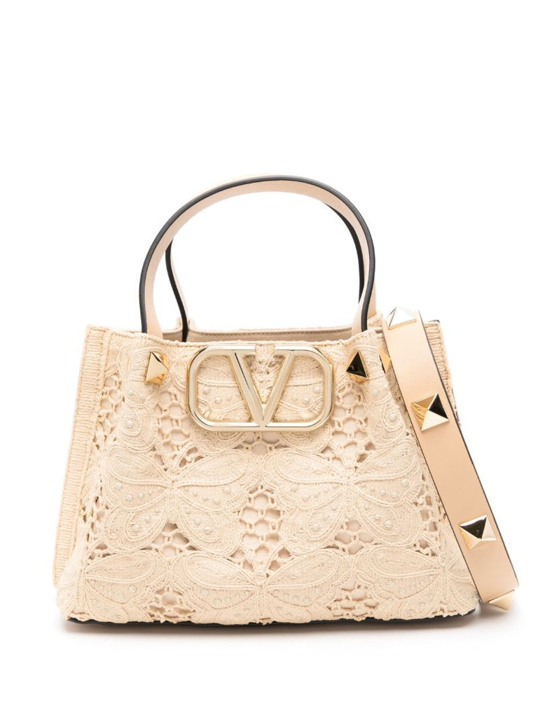 Medium Lace Tote Bag