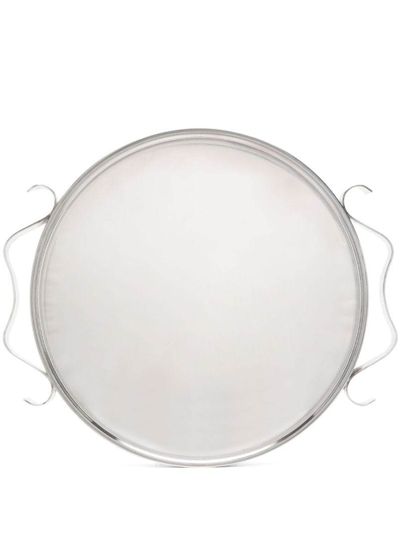 Silver Squiggle Tray