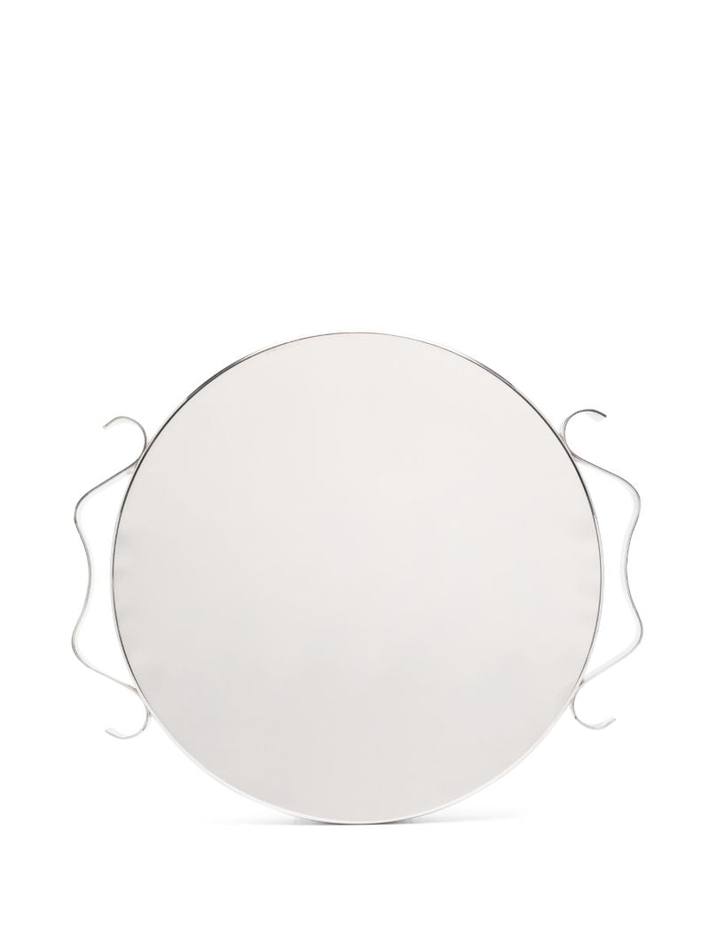 Silver Squiggle Tray