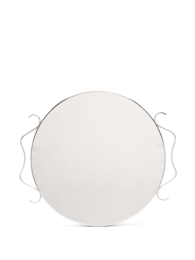 Silver Squiggle Tray