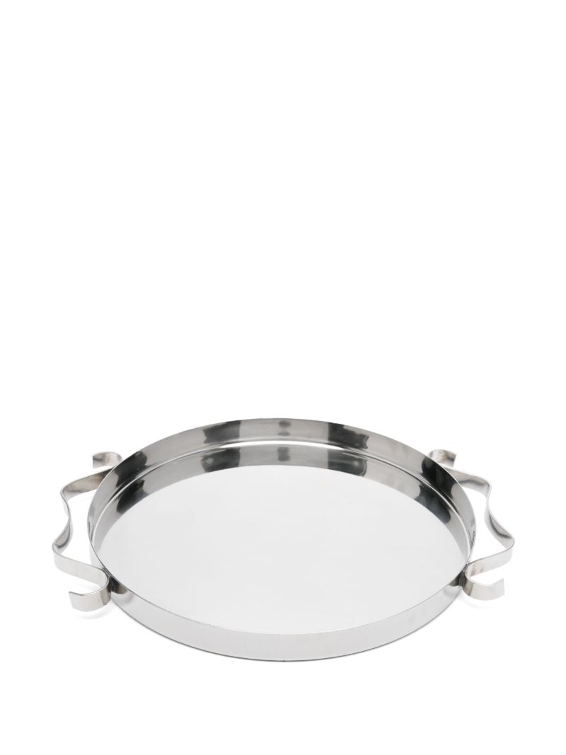 Silver Squiggle Tray
