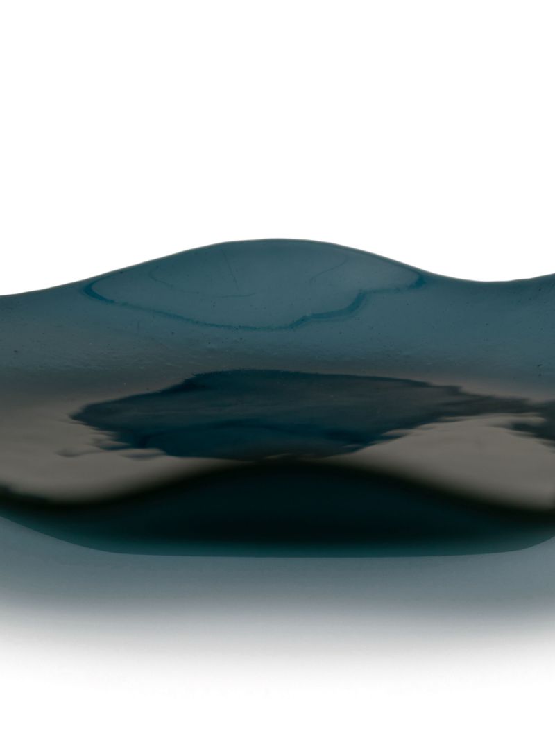 Curved Edge Glass Plate (19cm)