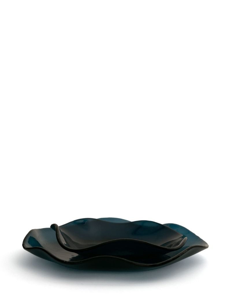 Curved Edge Glass Plate (19cm)