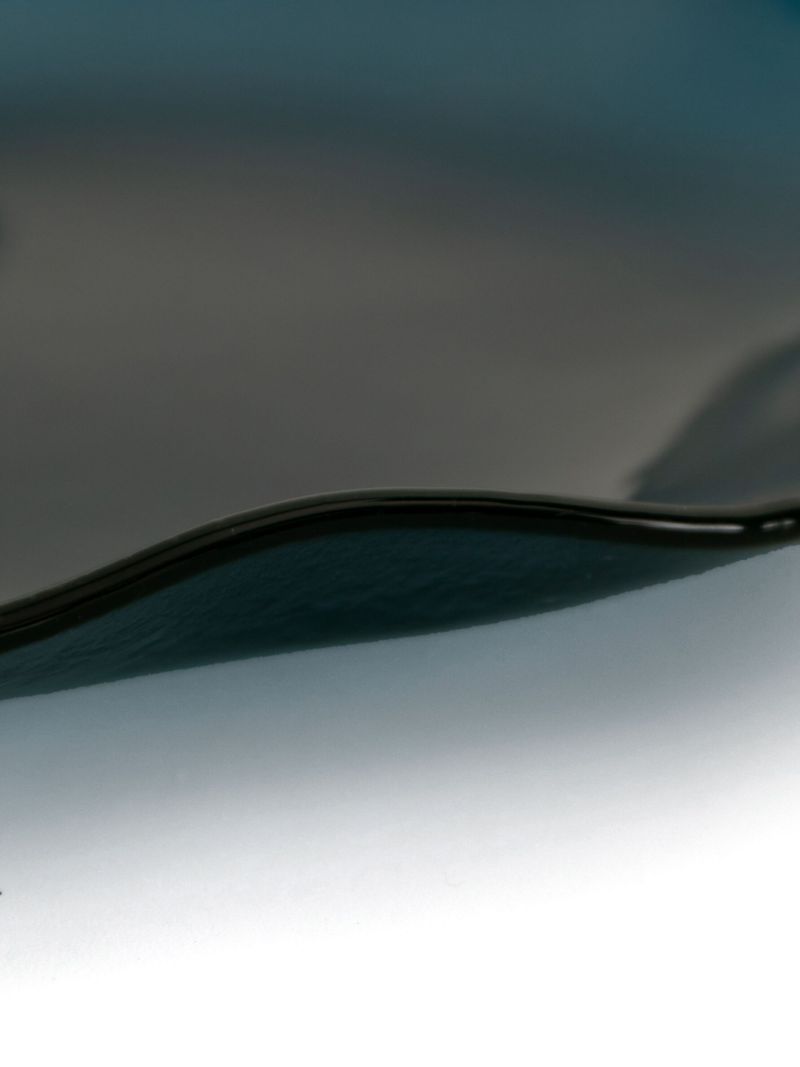 Curved Edge Glass Plate (19cm)