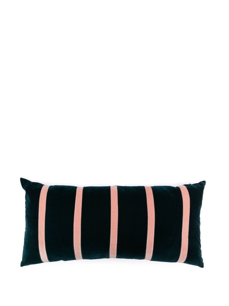 Blue Pippa Velvet Cushion