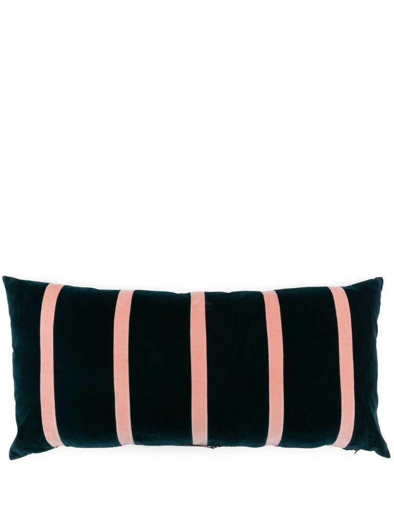 Blue Pippa Velvet Cushion