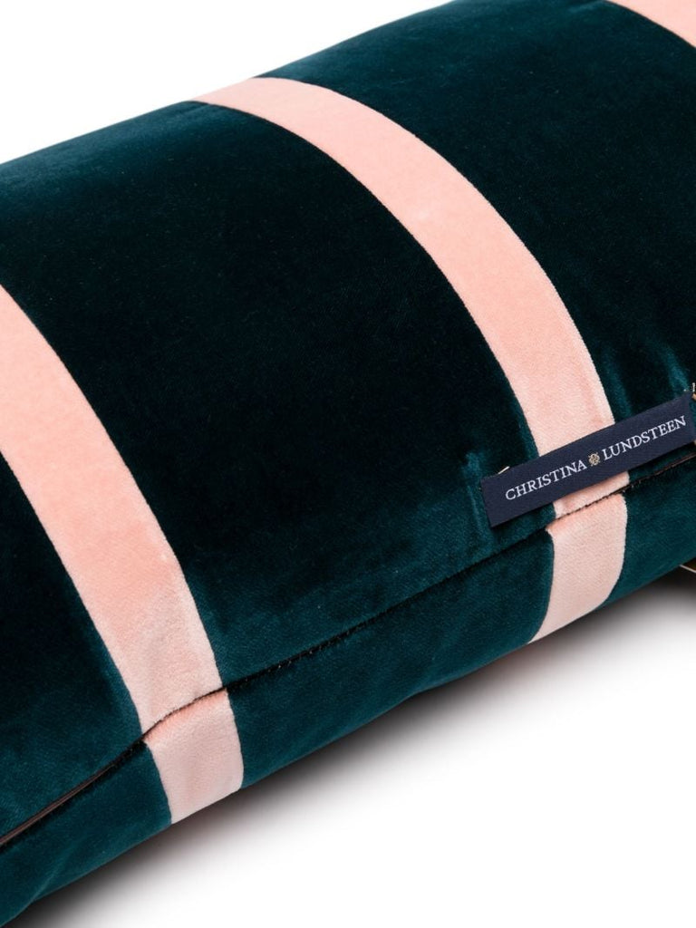 Blue Pippa Velvet Cushion