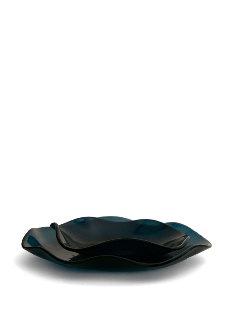 Curved Edge Glass Plate (24cm)