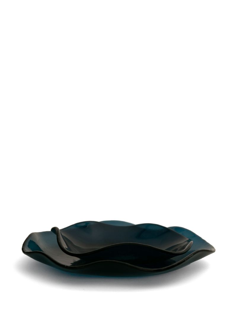 Curved Edge Glass Plate (24cm)