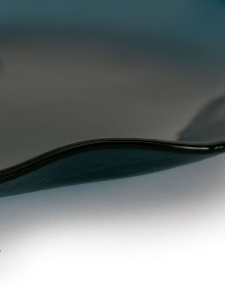 Curved Edge Glass Plate (24cm)