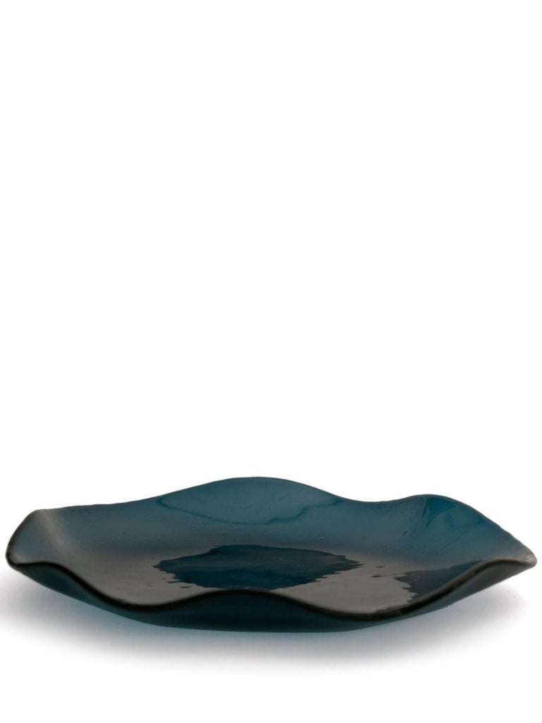 Curved Edge Glass Plate (24cm)
