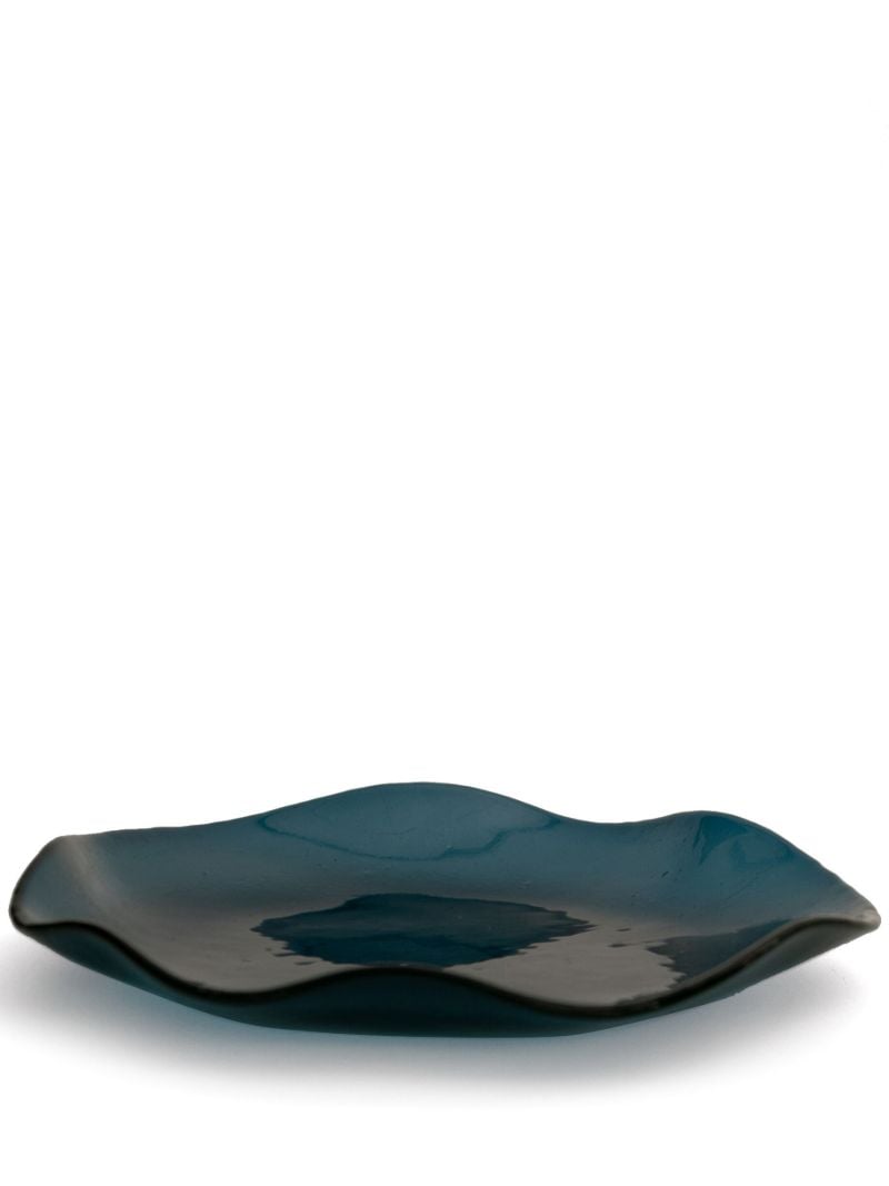 Curved Edge Glass Plate (24cm)