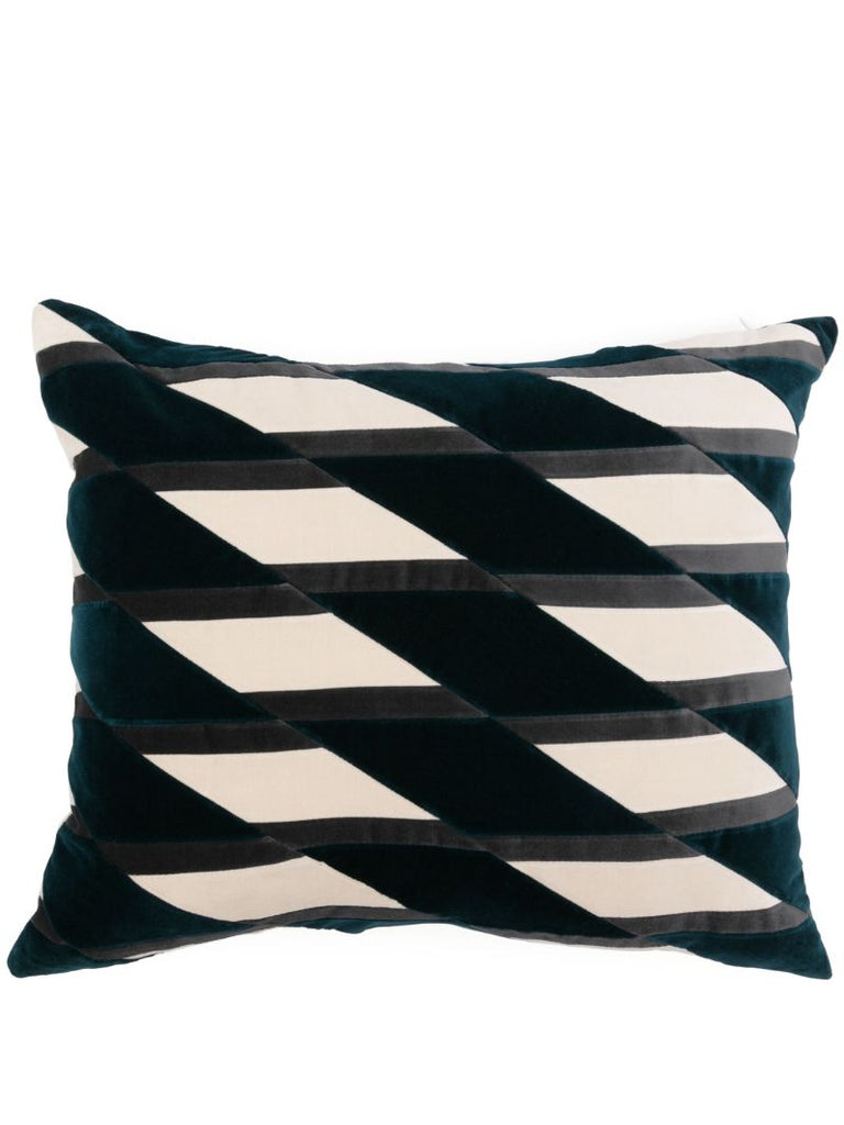 Blue Layla Velvet Cushion