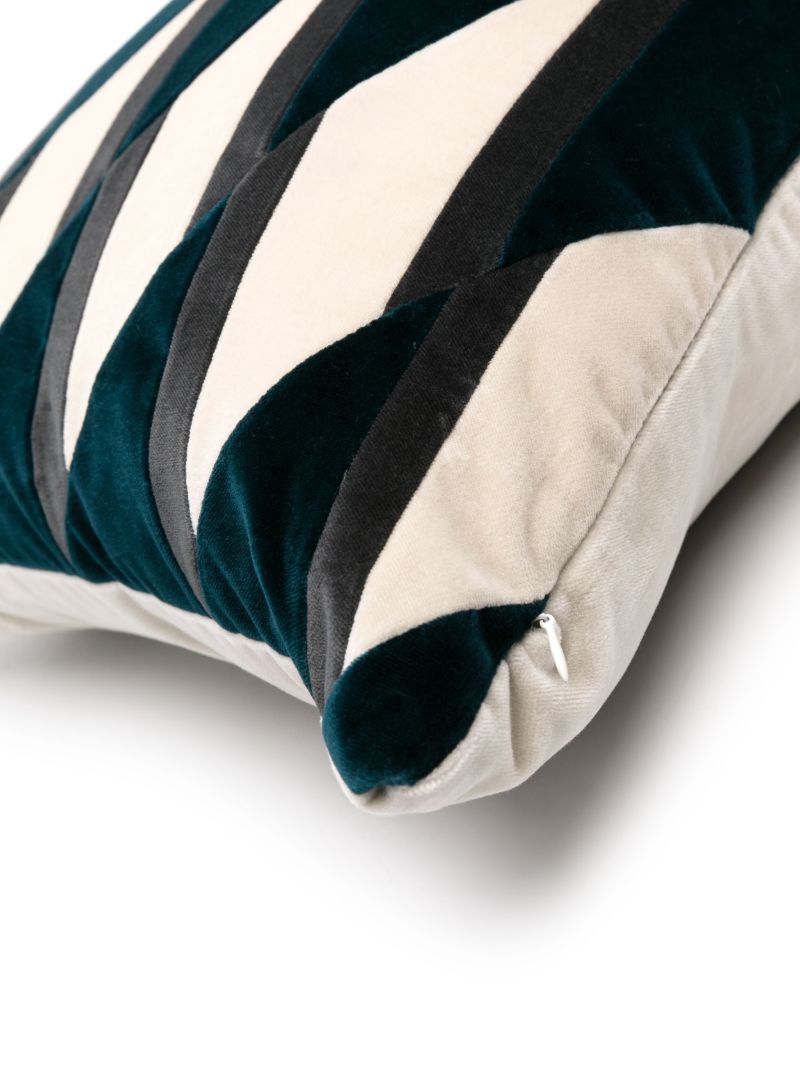 Blue Layla Velvet Cushion