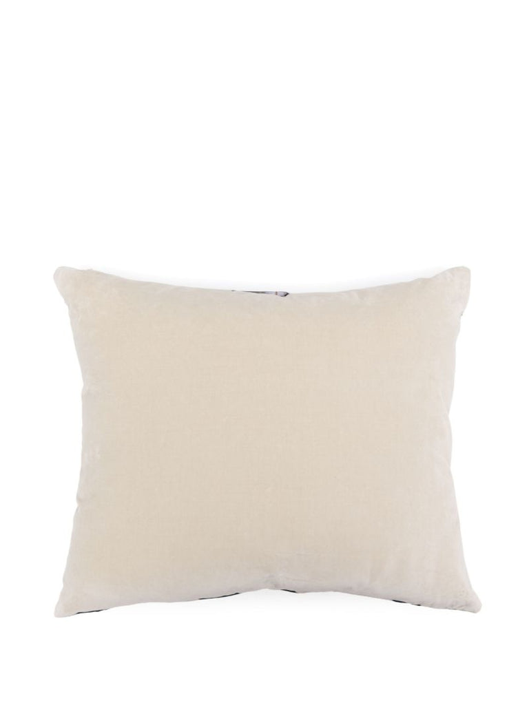 Blue Layla Velvet Cushion