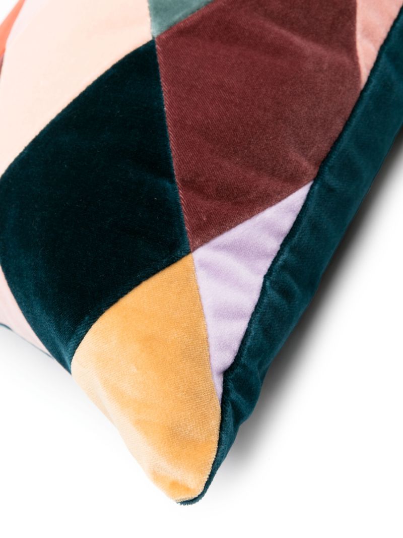 Pink Emma Velvet Cushion