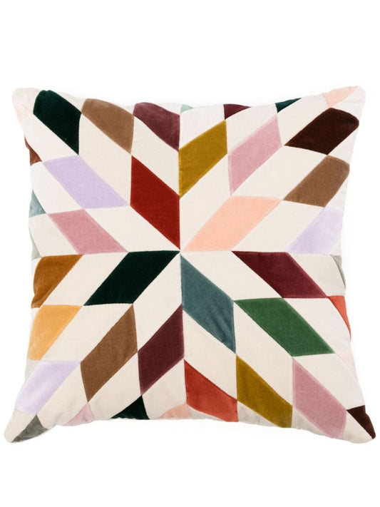 White Nova Colour-bock Cushion