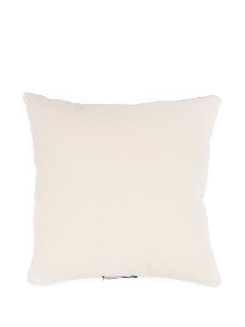 White Nova Colour-bock Cushion