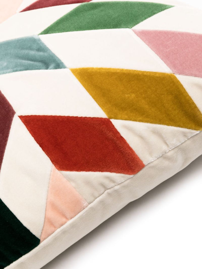 White Nova Colour-bock Cushion