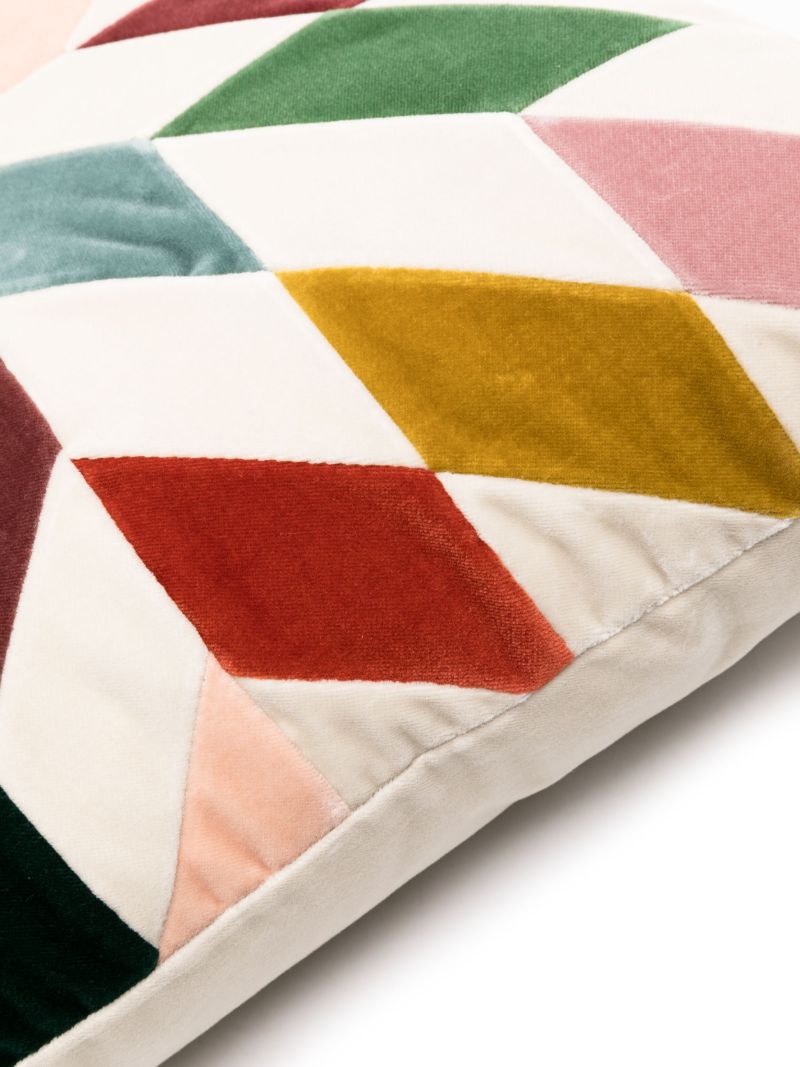 White Nova Colour-bock Cushion