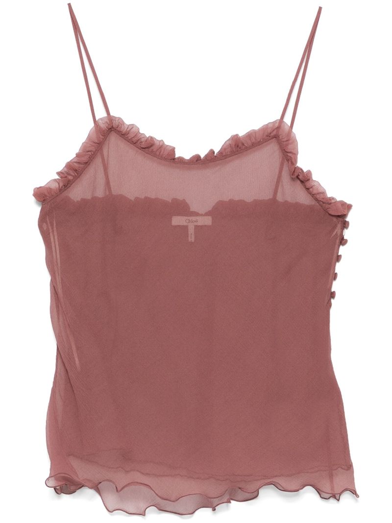 Ruffled Tank Top