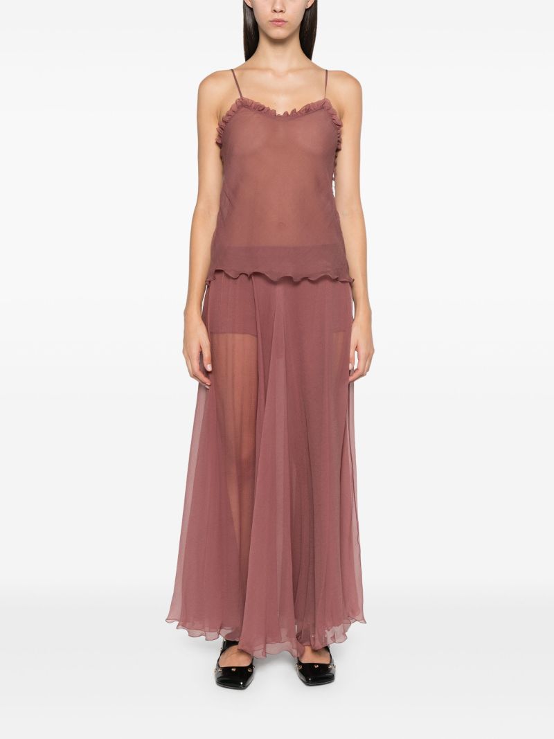 Ruffled Tank Top