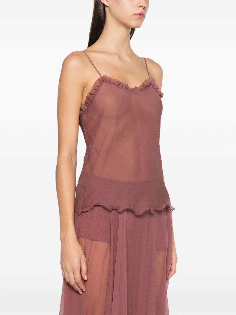 Ruffled Tank Top