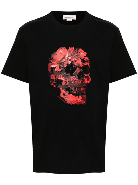 Wax Flower Skull T-shirt
