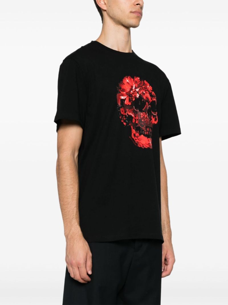 Wax Flower Skull T-shirt