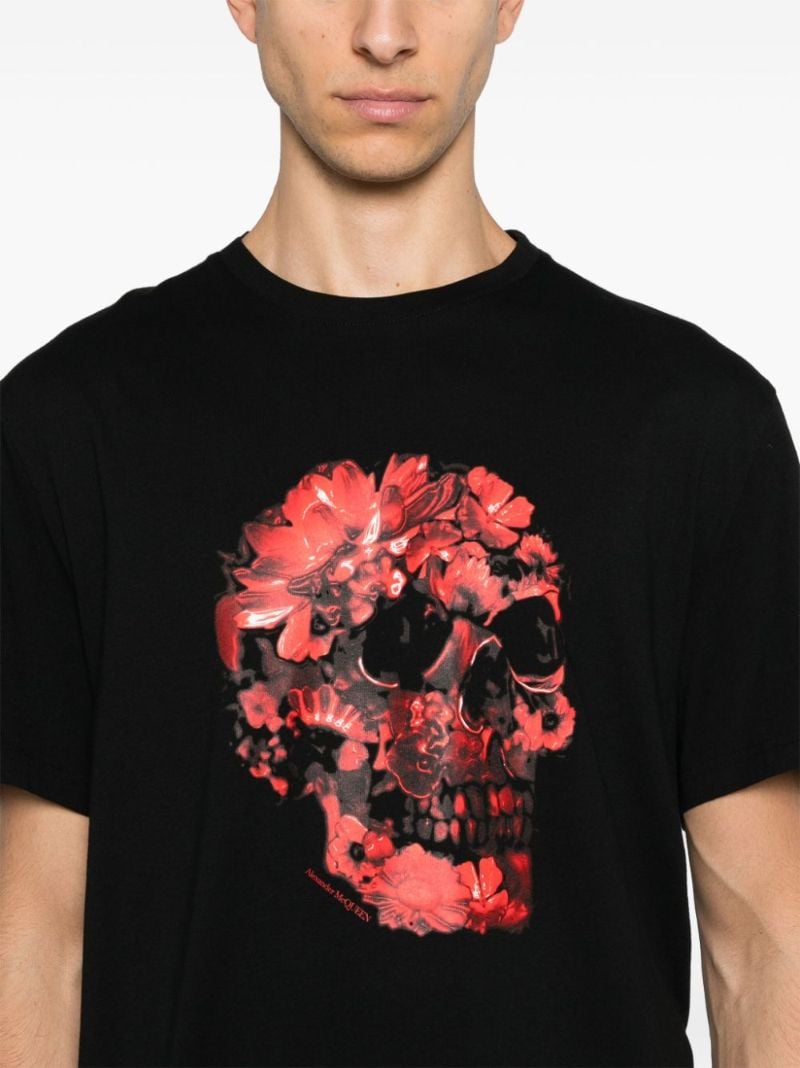 Wax Flower Skull T-shirt