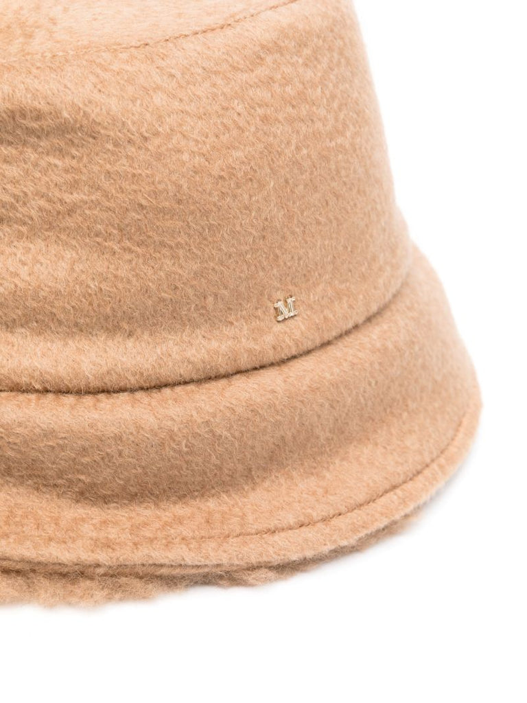 Brown Brushed Bucket Hat
