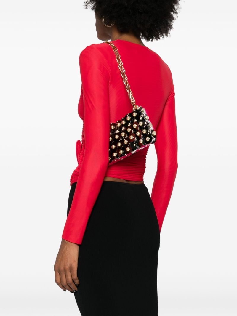 Black Pailette Shoulder Bag