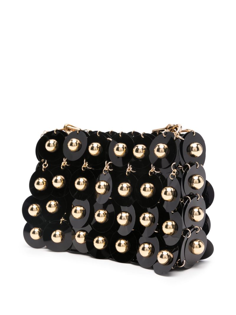 Black Pailette Shoulder Bag
