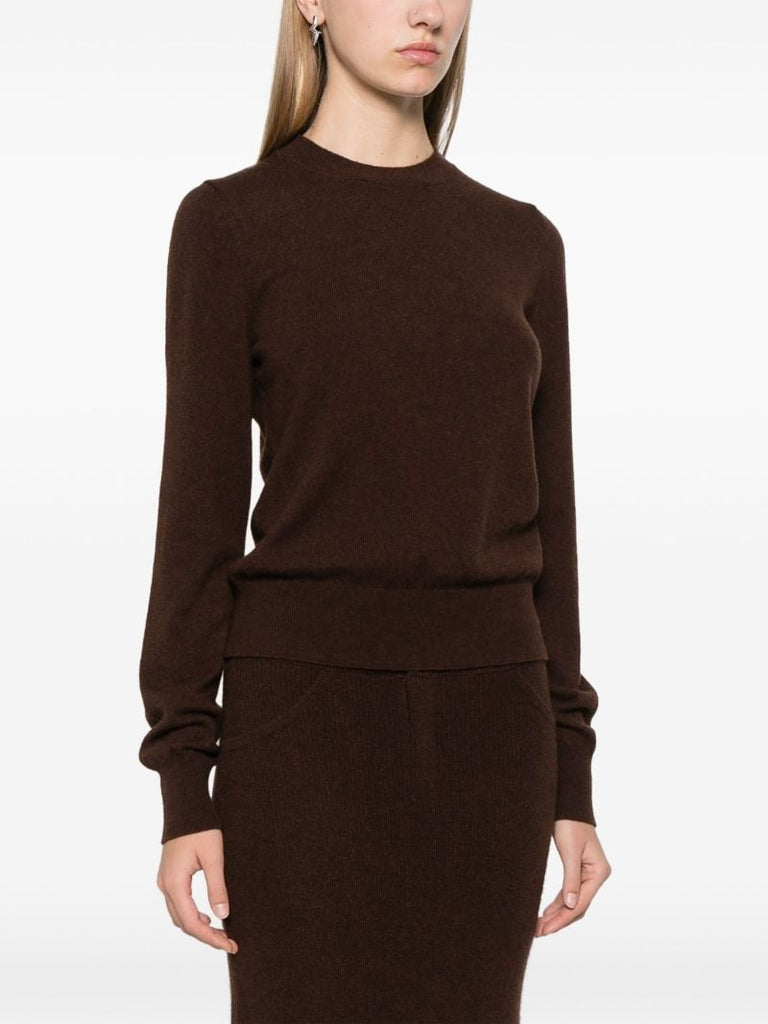 Brown Cashmere Sweater