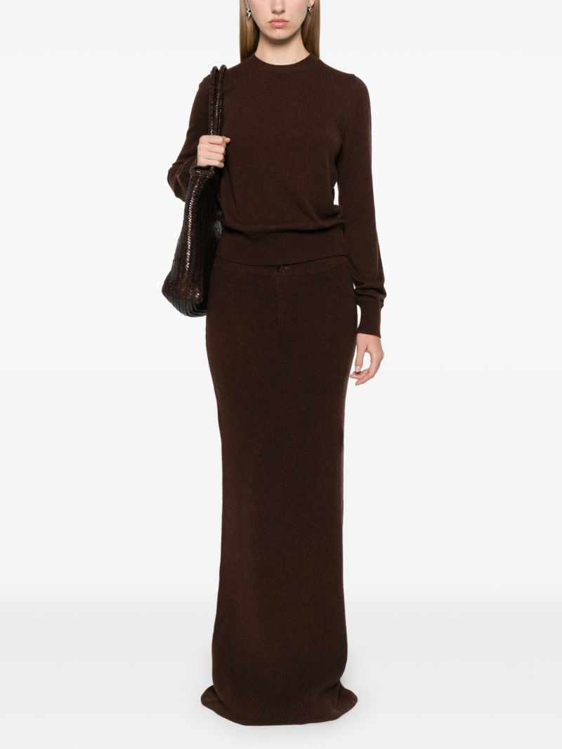 Brown Cashmere Sweater