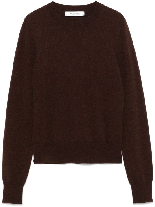 Brown Cashmere Sweater