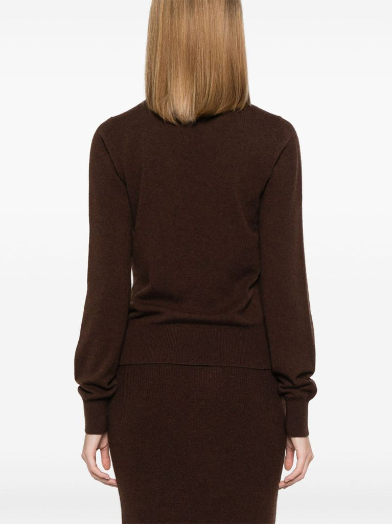 Brown Cashmere Sweater