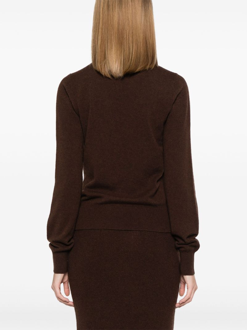 Brown Cashmere Sweater