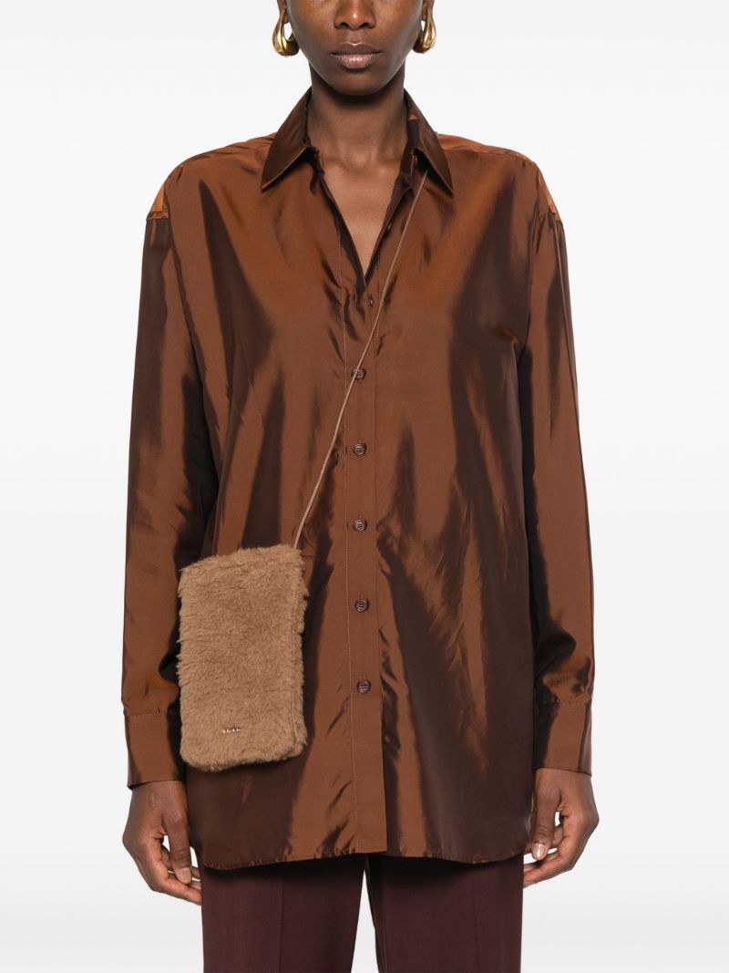 Brushed Crossbody Bag