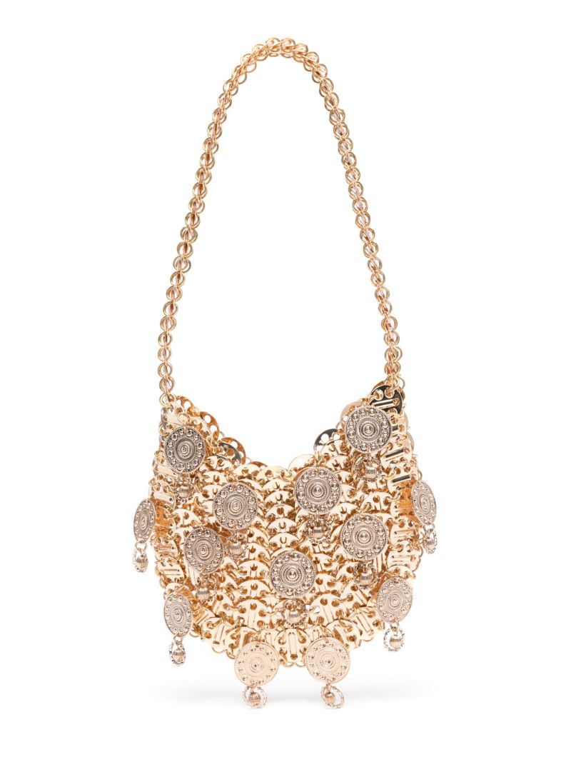 Gold-tone Chainmail Shoulder Bag