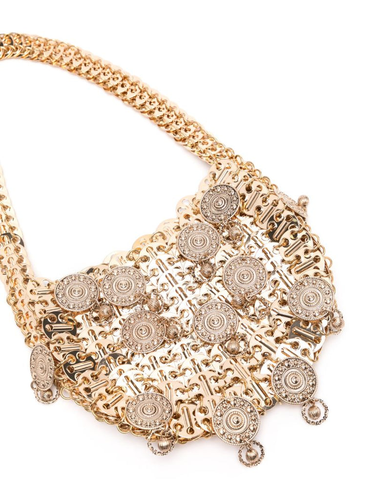 Gold-tone Chainmail Shoulder Bag