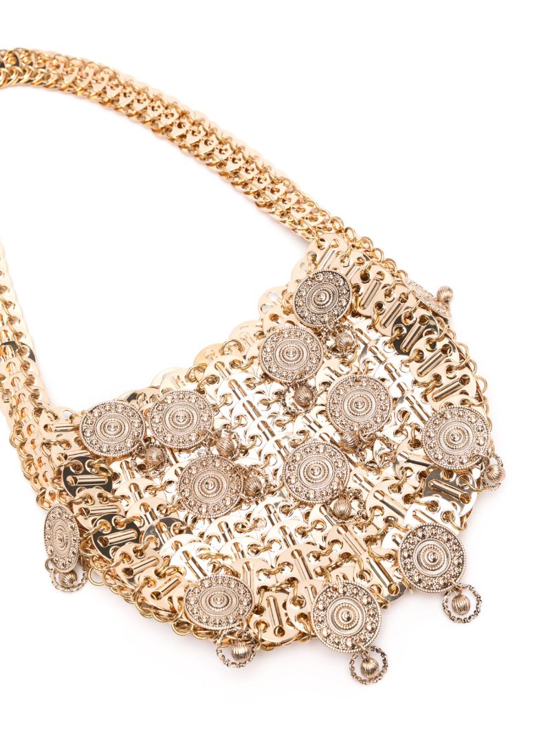 Gold-tone Chainmail Shoulder Bag