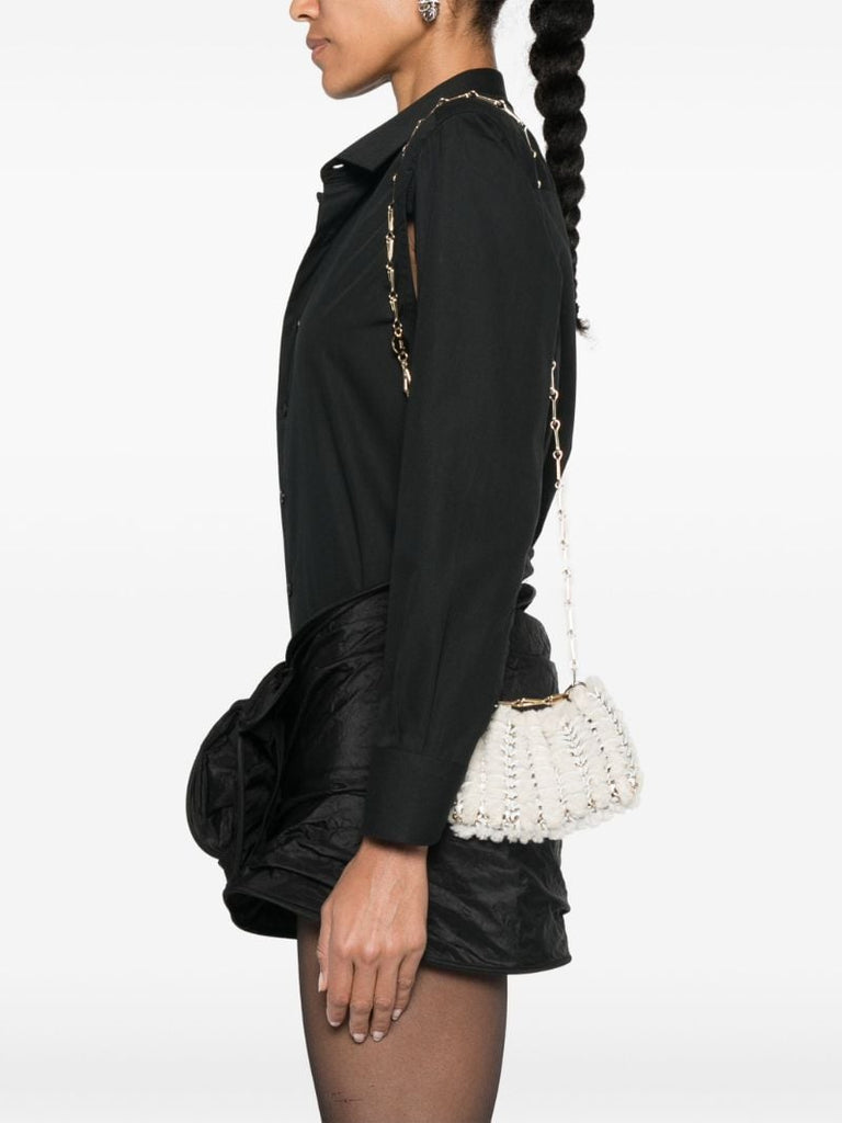 White Paco Shoulder Bag