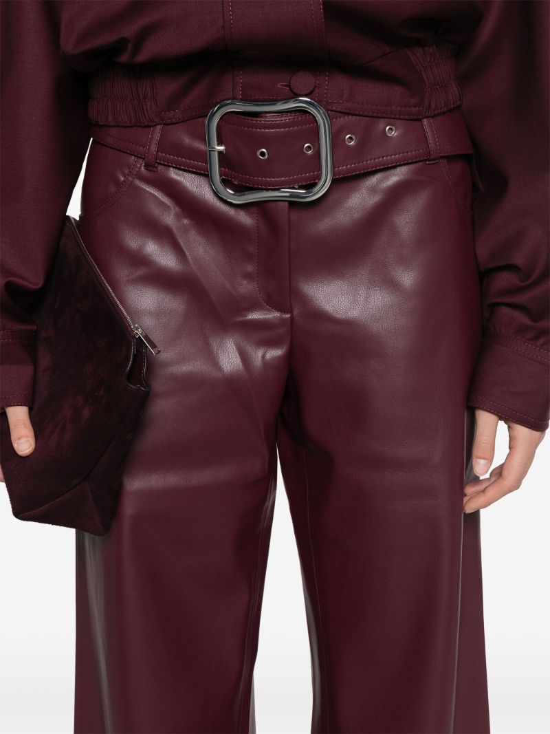 Red Leather Trousers