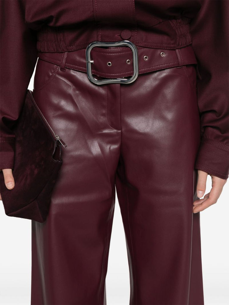 Red Leather Trousers