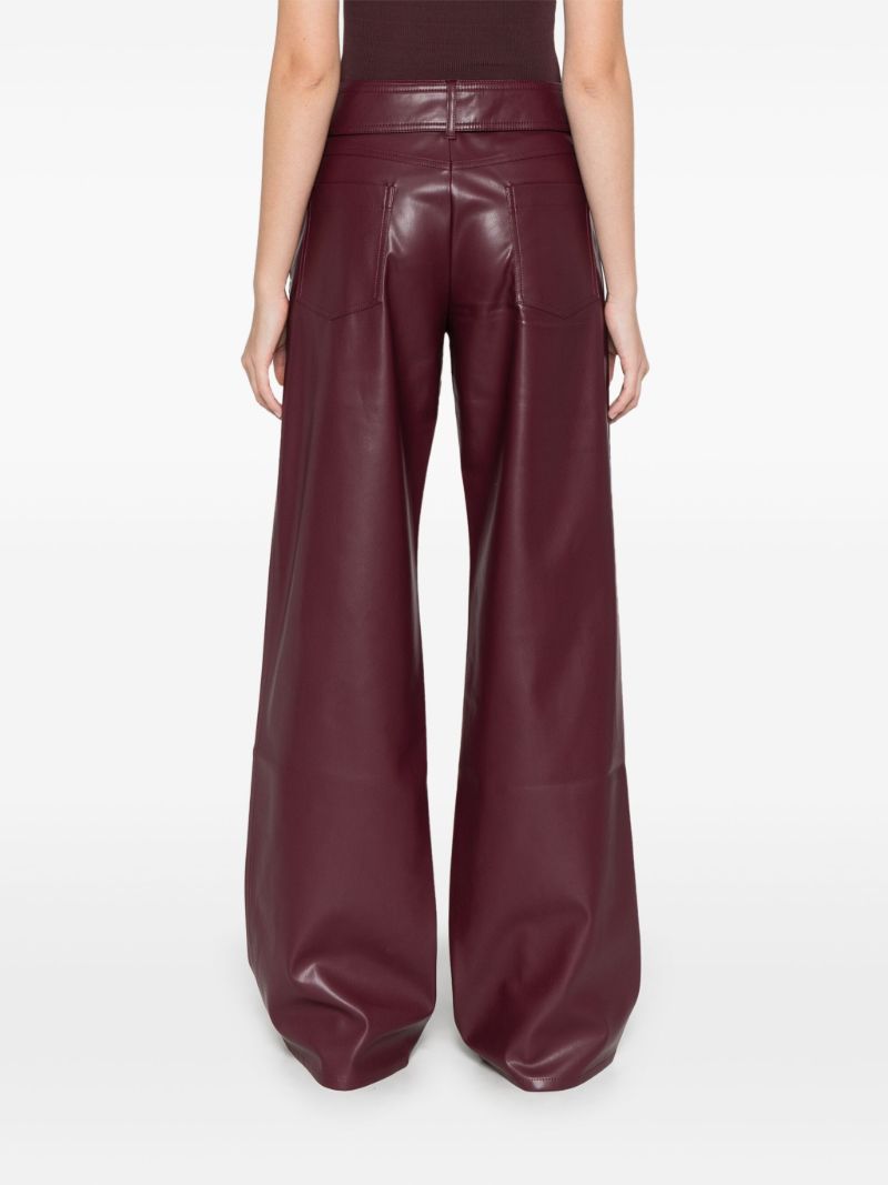 Red Leather Trousers